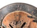 Luftwaffe, Stahlhelm Modell 1940. Ungereinigter Scheunenfund, in allen Teilen Original, hkp62.