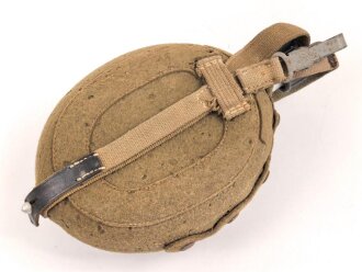 Feldflasche Wehrmacht, Ausführung 1 Liter, leicht mottig.