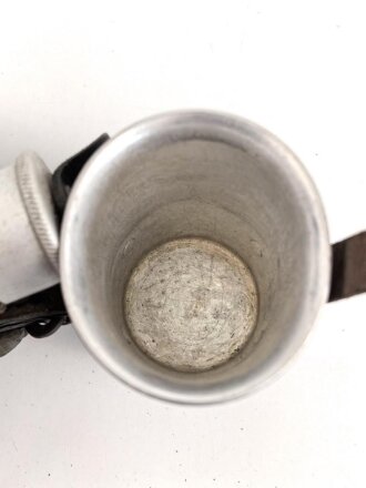 Feldflasche Wehrmacht, Ausführung 1 Liter, C & CW40 durchgängig gestempelt