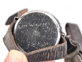 Feldflasche Wehrmacht, Ausführung 1 Liter, C & CW40 durchgängig gestempelt