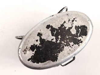 Feldflasche Wehrmacht, gebraucht, ungereinigt