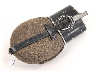 Feldflasche Wehrmacht, gebraucht, ungereinigt