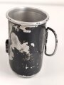 Feldflasche Wehrmacht, gebraucht, ungereinigt