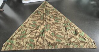 Zeltbahn 31 Wehrmacht. Farbfrisches Stück in gutem Zustand, Hersteller aus Breslau