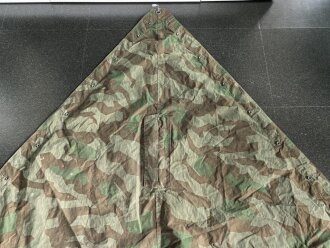Zeltbahn 31 Wehrmacht. Farbfrisches Stück in gutem Zustand, Hersteller aus Breslau