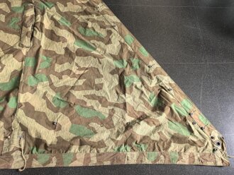 Zeltbahn 31 Wehrmacht. Farbfrisches Stück in gutem Zustand, Hersteller aus Breslau