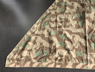 Zeltbahn 31 Wehrmacht. Ein Riss, sonst guter Zustand, Reichsbetriebsnummer