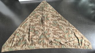 Zeltbahn 31 Wehrmacht. Ein Riss, sonst guter Zustand, Reichsbetriebsnummer