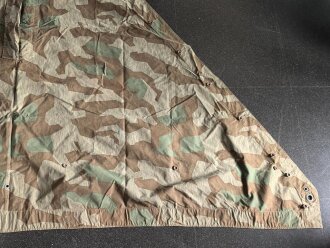 Zeltbahn 31 Wehrmacht. Ein Riss, sonst guter Zustand, Reichsbetriebsnummer