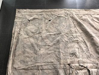 Italien, Tarnzeltbahn stark gebraucht, höchstwahrscheinlich 2. Weltkrieg
