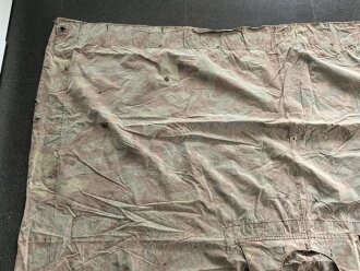 Italien, Tarnzeltbahn stark gebraucht, höchstwahrscheinlich 2. Weltkrieg