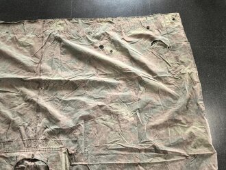 Italien, Tarnzeltbahn stark gebraucht, höchstwahrscheinlich 2. Weltkrieg