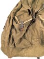 Rucksack für Gebirgstruppen der Wehrmacht. Gebraucht, Trageriemen alt modifiziert