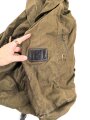 Rucksack für Gebirgstruppen der Wehrmacht. Gebraucht, Trageriemen alt modifiziert
