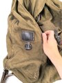 Rucksack für Gebirgstruppen der Wehrmacht. Gebraucht, Trageriemen alt modifiziert