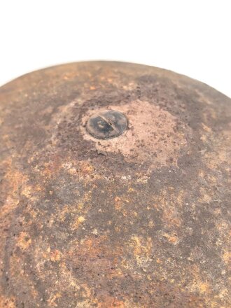 Großbritannien 2. Weltkrieg, Stahlhelm in gutem Gesamtzustand, das Innenfutter datiert 1943