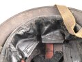 Großbritannien 2. Weltkrieg, Stahlhelm in gutem Gesamtzustand, das Innenfutter datiert 1943