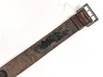 Luftwaffe, Zweidornkoppel für Offiziere. Breite knapp 6cm, Gesamtlänge 112cm