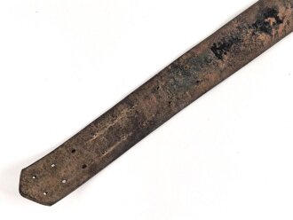 Luftwaffe, Zweidornkoppel für Offiziere. Breite knapp 6cm, Gesamtlänge 112cm
