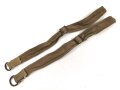 Paar Trageriemen für einen Rucksack der Wehrmacht. Gebraucht