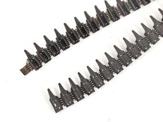 50 Schuss Gurt MG34/42 der Wehrmacht. Hersteller ST datiert 9/38