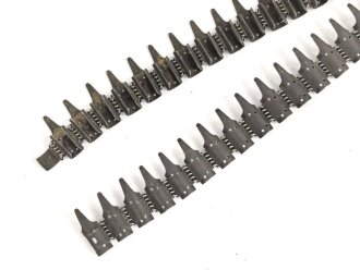 50 Schuss Gurt MG34/42 der Wehrmacht. Hersteller fem datiert 1/41