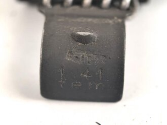 50 Schuss Gurt MG34/42 der Wehrmacht. Hersteller fem datiert 1/41