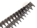50 Schuss Gurt MG34/42 der Wehrmacht. Hersteller ohm44