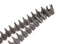 50 Schuss Gurt MG34/42 der Wehrmacht. Hersteller ddc datiert 4/42