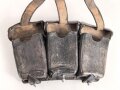 Patronentasche zum K98 Wehrmacht ( für 6 Ladestreifen) Gebraucht, Hersteller aus Wien, datiert 1938