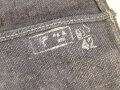Wehrmacht, Beutel für Gewehrgranaten . Dunkelblaues, ungebrauchtes Stück mit Lagerspuren, ungereinigt, datiert 1942