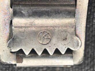 Wehrmacht, Beutel für Gewehrgranaten . Dunkelblaues, ungebrauchtes Stück mit Lagerspuren, ungereinigt