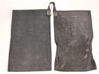 Wehrmacht, Beutel für Gewehrgranaten . Dunkelblaues, ungebrauchtes Stück mit Lagerspuren, ungereinigt