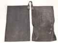 Wehrmacht, Beutel für Gewehrgranaten . Dunkelblaues, ungebrauchtes Stück mit Lagerspuren, ungereinigt