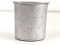 Trinkbecher Wehrmacht aus Aluminium ( KEIN Becher für die Feldflasche) , Hersteller DMN39