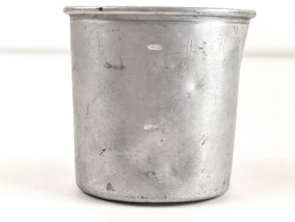 Trinkbecher Wehrmacht aus Aluminium ( KEIN Becher für die Feldflasche) , Hersteller M&C39