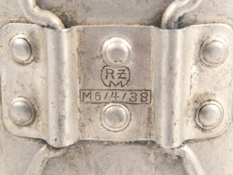 Trinkbecher für Parteiverbände aus Aluminium ( KEIN Becher für die Feldflasche) , Hersteller RZM M6/4/38