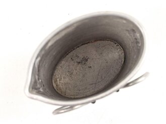 Trinkbecher für Parteiverbände aus Aluminium ( KEIN Becher für die Feldflasche) , Hersteller RZM M6/4/38