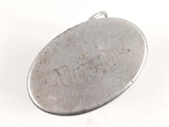 Trinkbecher für Parteiverbände aus Aluminium ( KEIN Becher für die Feldflasche) , Hersteller RZM M6/4/38