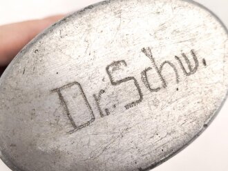 Trinkbecher für Parteiverbände aus Aluminium ( KEIN Becher für die Feldflasche) , Hersteller RZM M6/4/38