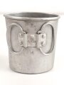 Trinkbecher für Parteiverbände aus Aluminium ( KEIN Becher für die Feldflasche) , Hersteller RZM M6/4/38