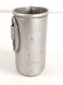 Trinkbecher für Parteiverbände aus Aluminium ( KEIN Becher für die Feldflasche) , Hersteller RZM M6/4/38