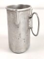 Trinkbecher für Parteiverbände aus Aluminium ( KEIN Becher für die Feldflasche) , Hersteller RZM M6/4/38