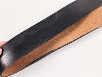 Feuerwehr, Koppel für Mannschaften. Das Schloss Eisen lackiert , Länge des Koppelriemen 88cm. Alter unbekannt