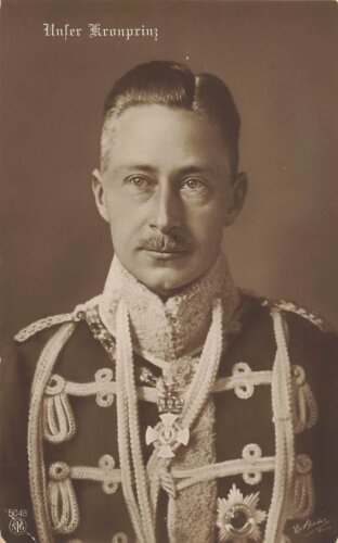 1. Weltkrieg, Ansichtskarte "Unser Kronprinz"