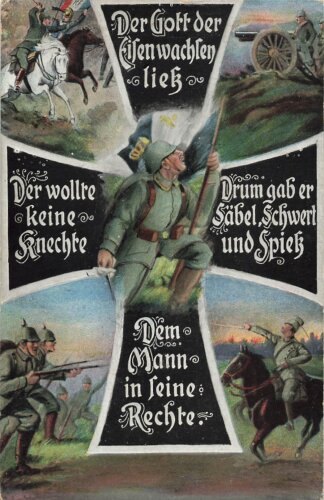 1. Weltkrieg, Ansichtskarte