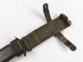 U.S. Army , scabbard M8, well used, modified