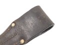 Koppelschuh zum Seitengewehr M84/98 für k98 der Wehrmacht. Hersteller aus Nürnberg, datiert 1938.