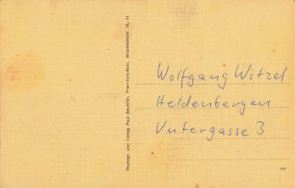 1. Weltkrieg, Ansichtskarte "Offizielle...