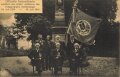 1. Weltkrieg, Ansichtskarte "Offizielle Feldpostkarte 40 jähr. Jubiläum des Kriegervereins Heldenbergen"